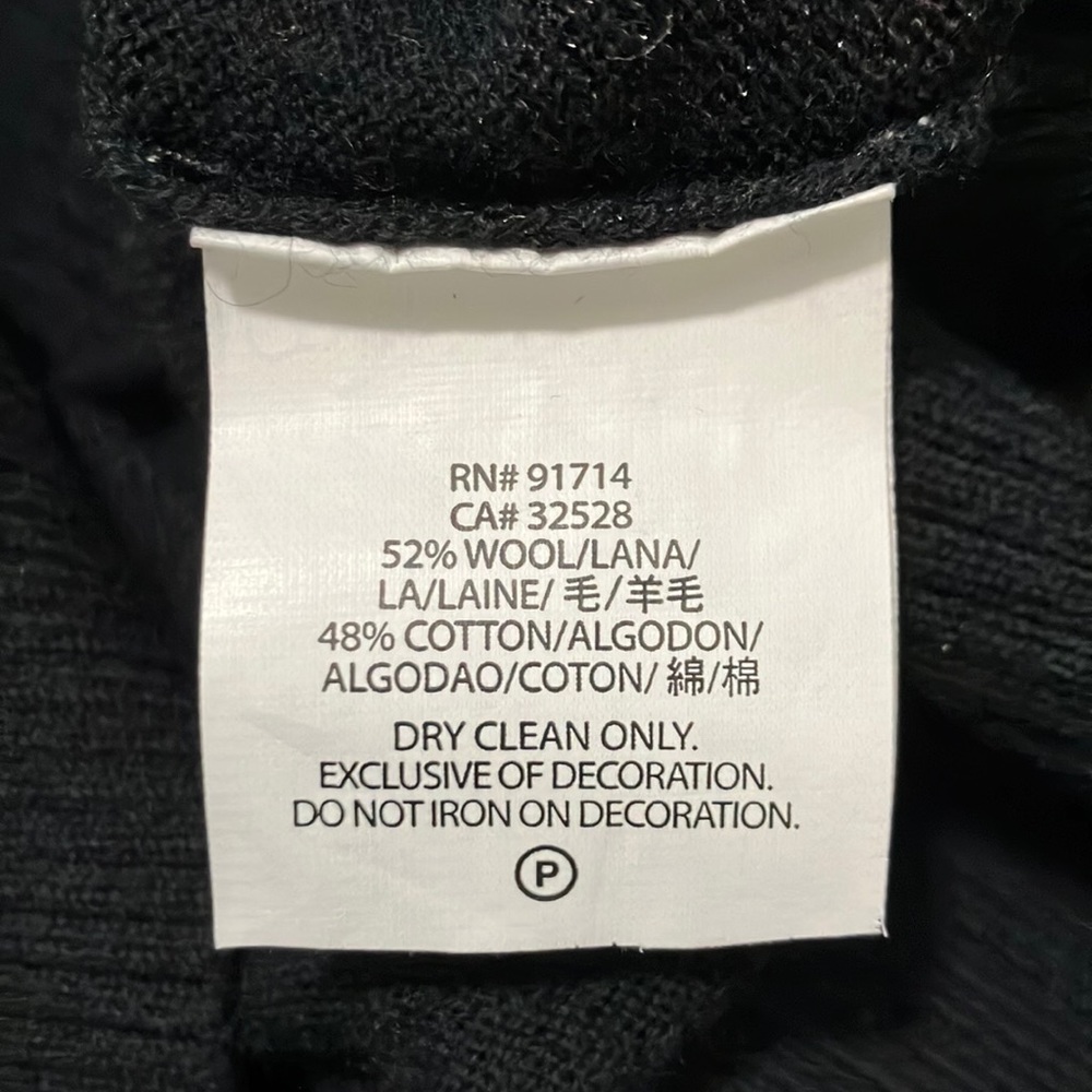 Armani Exchange Sequin Patterned Sweater Mini Dre… - image 5